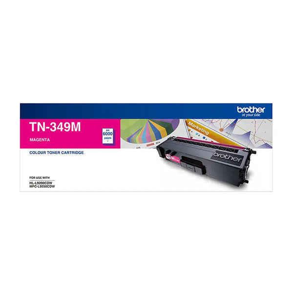 BROTHER TN349 Magenta Toner Cartridge BROTHER