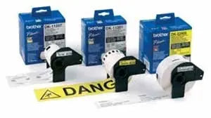 BROTHER White File Folder Labels 17mm X 87mm 300 Labels BROTHER