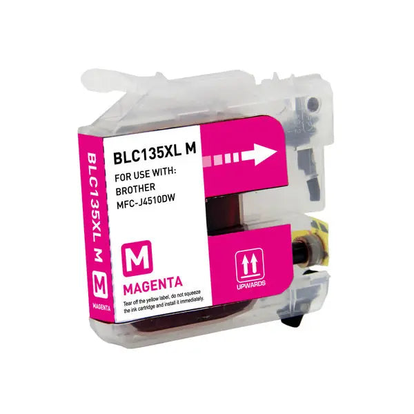 BROTHER [5 Star] LC135XL Magenta Compatible Inkjet Cartridge BROTHER