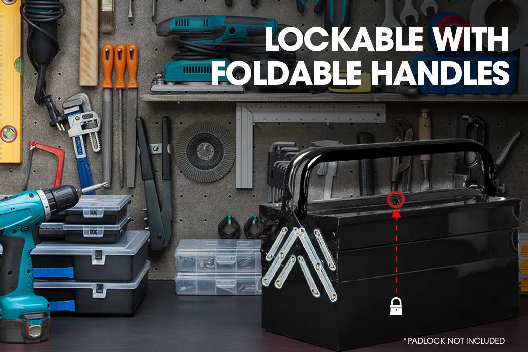 BULLET 118pc Tool Kit Box Set Metal Spanner Organizer Household Socket Toolbox Deals499