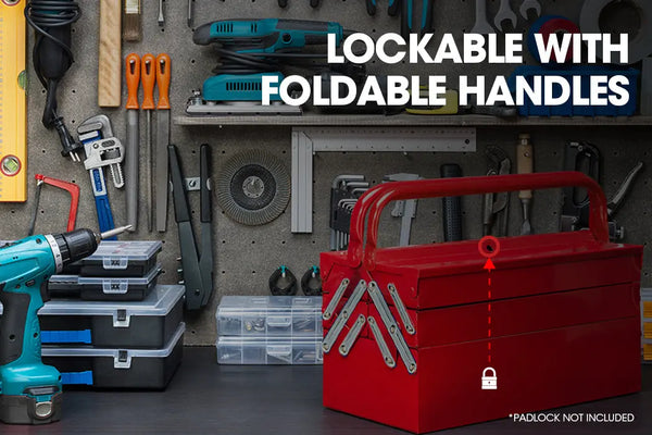 BULLET 118pc Tool Kit Box Set Metal Spanner Socket Organizer Household Toolbox Deals499