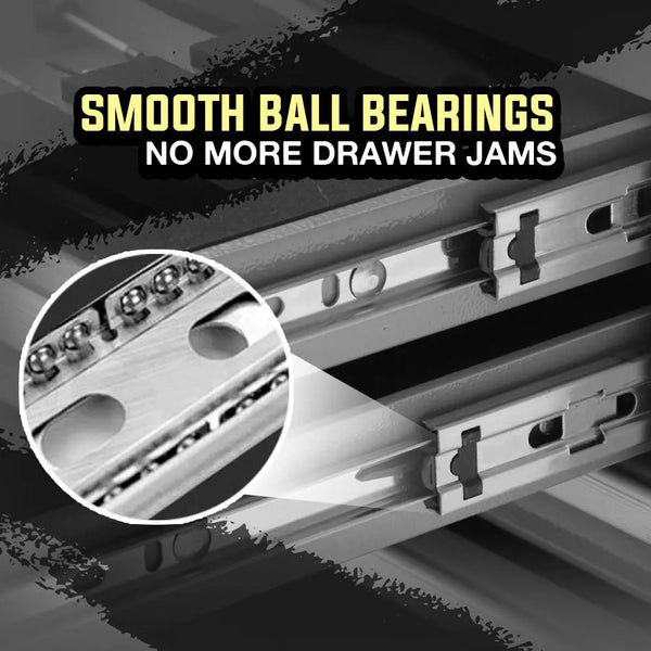 BULLET 478 Piece Tool Box Chest Kit Storage Cabinet Set Drawers With Tools BLACK Deals499