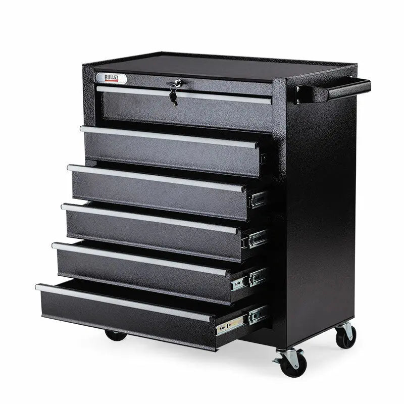 BULLET 6 Drawer Tool Box Cabinet Trolley Garage Toolbox Storage Mechanic Chest Deals499