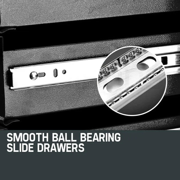 BULLET 6 Drawer Tool Box Cabinet Trolley Garage Toolbox Storage Mechanic Chest Deals499