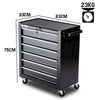 BULLET 6 Drawer Tool Box Cabinet Trolley Garage Toolbox Storage Mechanic Chest Deals499
