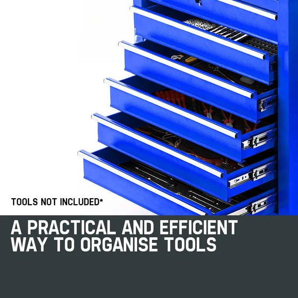 BULLET 6 Drawer Tool Box Cabinet Trolley Garage Toolbox Storage Mechanic Chest Deals499