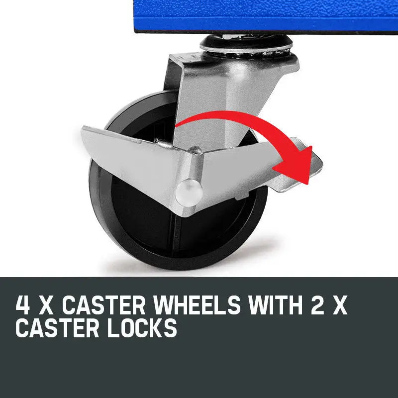 BULLET 8 Drawer Tool Box Cabinet Chest Storage Toolbox Garage Organiser Set Deals499