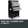 BULLET 8 Drawer Tool Box Cabinet Chest Storage Toolbox Garage Organiser Set Deals499