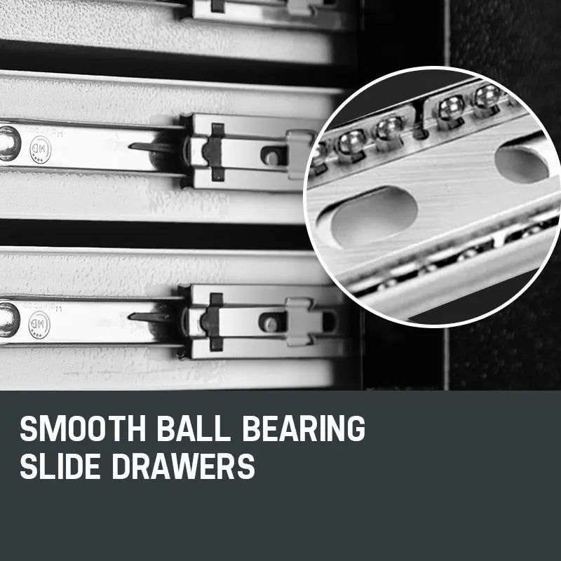 BULLET 8 Drawer Tool Box Cabinet Chest Storage Toolbox Garage Organiser Set Deals499