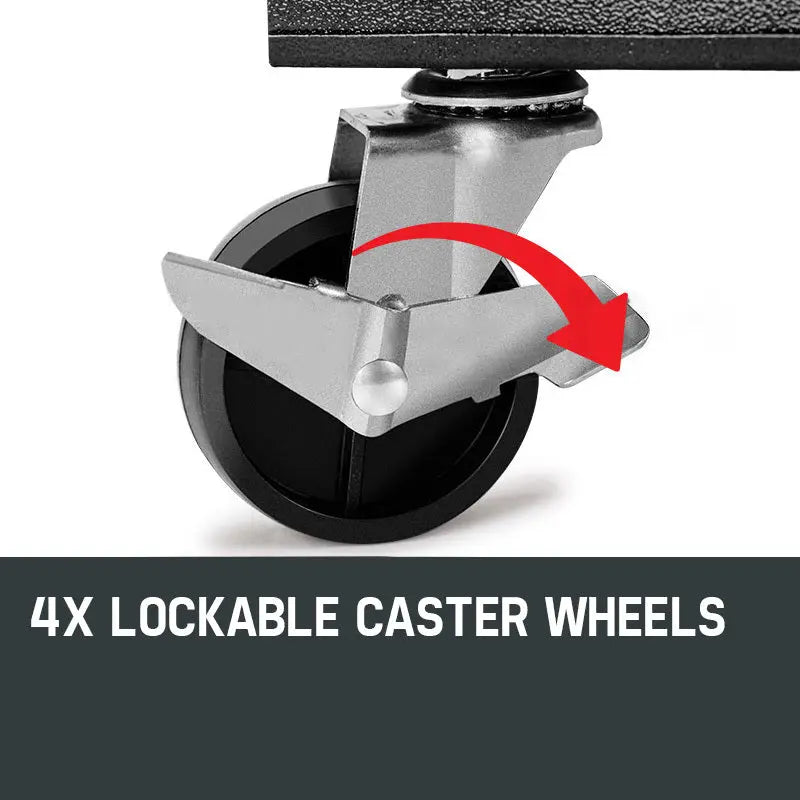 BULLET 8 Drawer Tool Box Cabinet Chest Storage Toolbox Garage Organiser Set Deals499