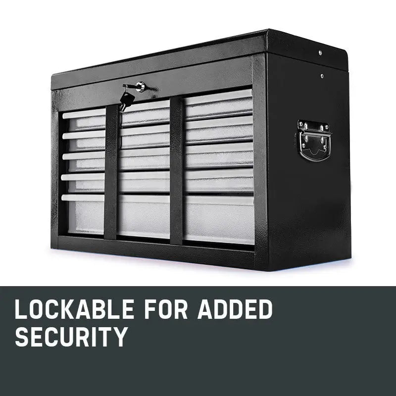 BULLET 9 Drawer Tool Box Chest Garage Storage Mechanic Organiser Toolbox Set Deals499