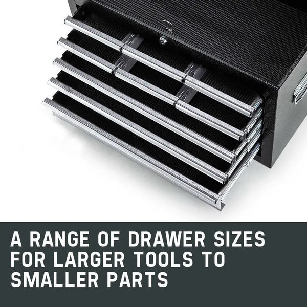 BULLET 9 Drawer Tool Box Chest Garage Storage Mechanic Organiser Toolbox Set Deals499