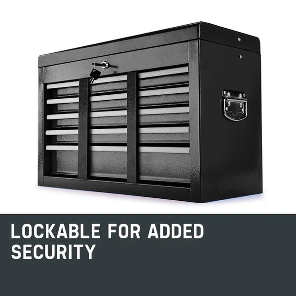 BULLET 9 Drawer Tool Box Chest Mechanic Garage Storage Toolbox Set Organiser Deals499