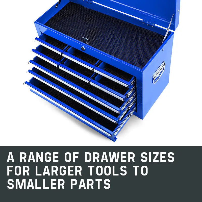 BULLET 9 Drawer Tool Box Chest Mechanic Organiser Garage Storage Toolbox Set Deals499