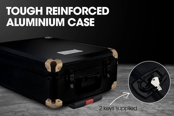 BULLET 925PC Tool Box On Wheels Kit Trolley Mobile Handle Toolbox Set Storage Deals499