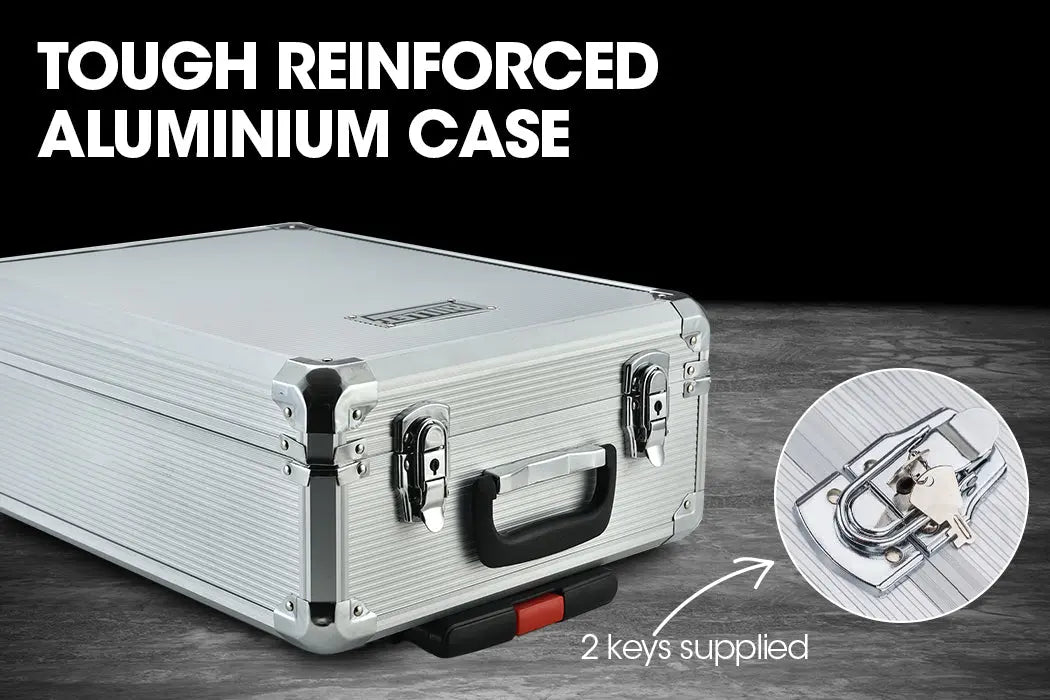 BULLET 925PC Tool Box On Wheels Kit Trolley Mobile Handle Toolbox Storage Set Deals499