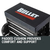 BULLET Rolling Tool Box Stool Mechanic Creeper Toolbox Seat Cushion Garage Tray Deals499