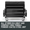 BULLET Rolling Tool Box Stool Mechanic Creeper Toolbox Seat Cushion Garage Tray Deals499