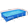 Bestway Swimming Pool Above Ground Heavy Duty Steel Pro™ Frame Pools 4M Deals499