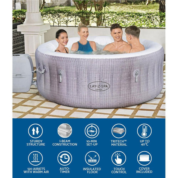 Bestway Spa Pool Massage Hot Tub Inflatable Portable Spa Outdoor Bath Pools Deals499