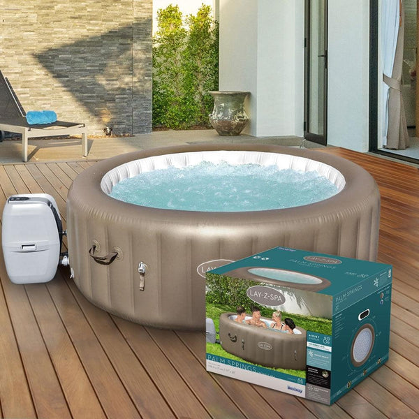 Bestway Inflatable Spa Pool Massage Hot Tub Portable Lay-Z Spa Bath Pools Deals499