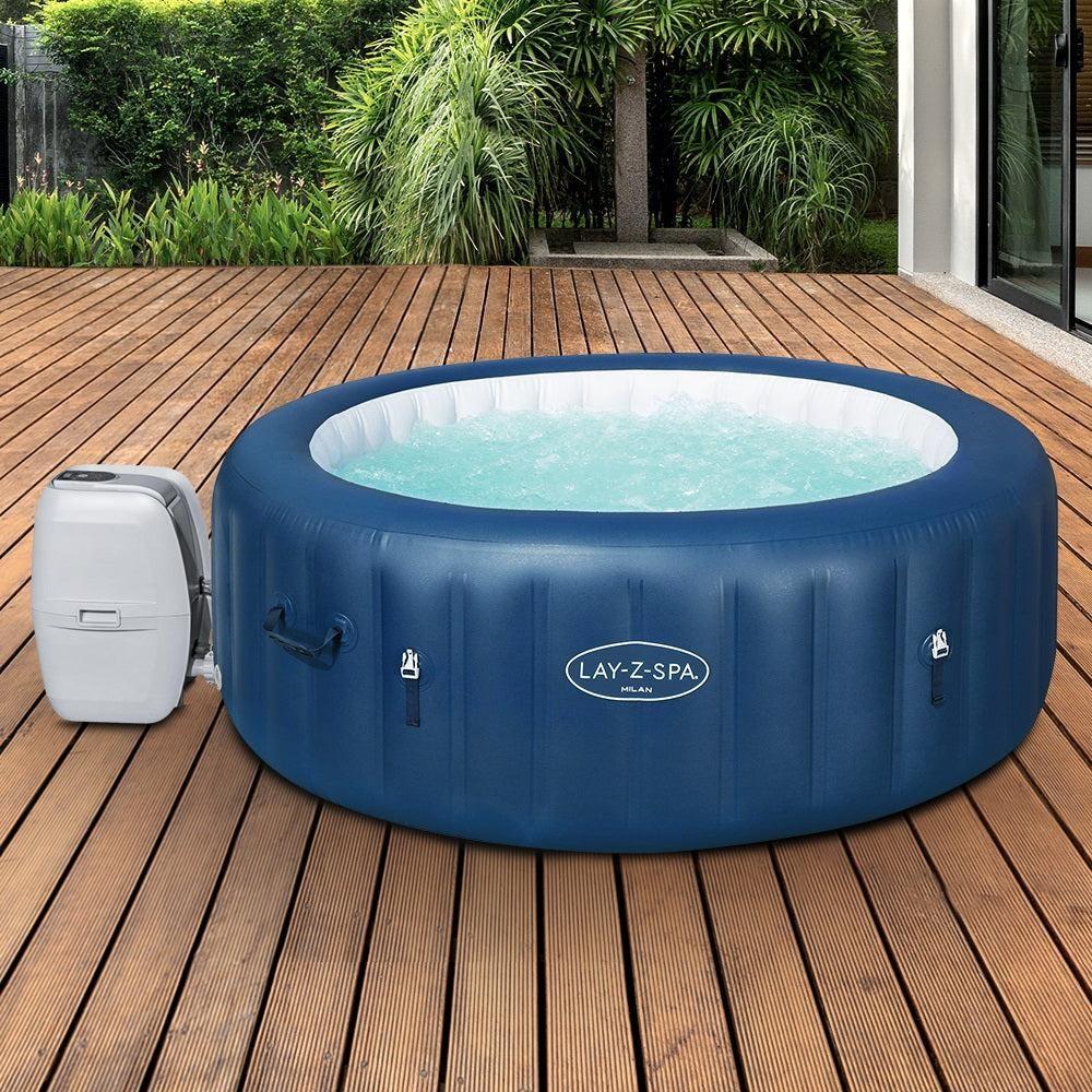 Bestway Inflatable Spa Pool Massage Hot Tub Lay-Z Bath Pools Smart App Control Deals499