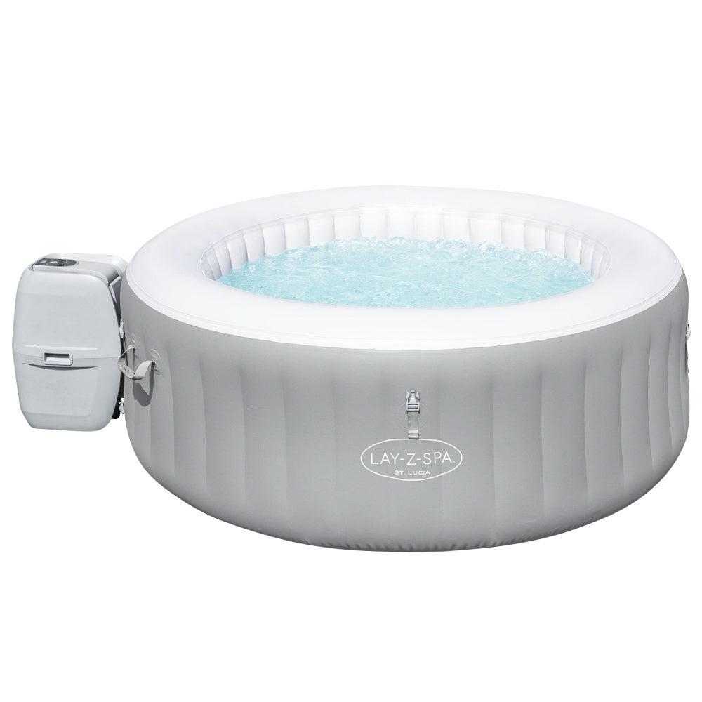 Bestway Inflatable Spa Pool Massage Portable Hot Tub Lay-Z Spa Mini Bath Pools Deals499