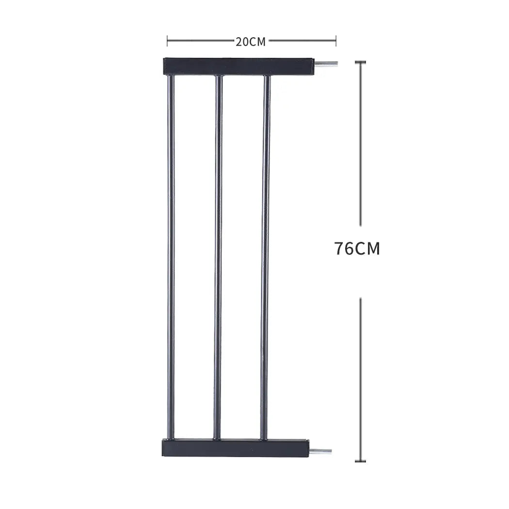 Baby Kids Pet Safety Security Gate Stair Barrier Doors Extension Panels 20cm BK Deals499