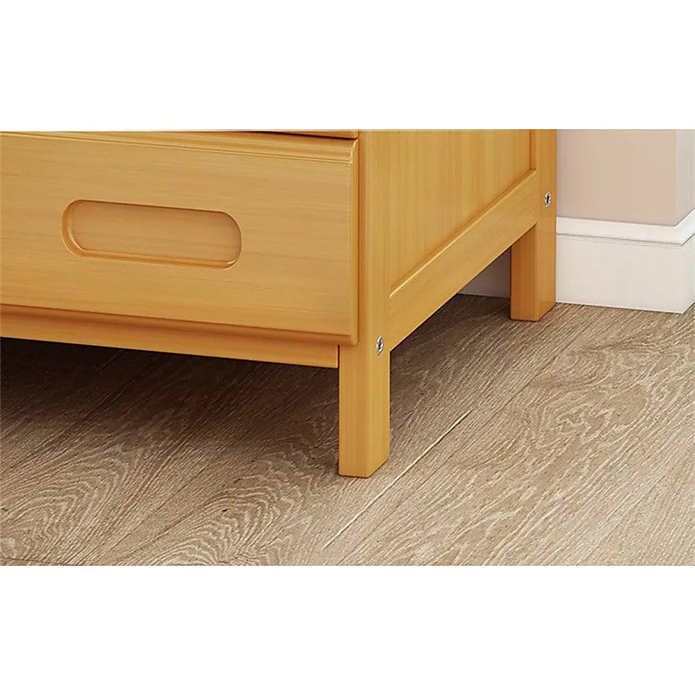 Bamboo Bedside Table Nightstand Storage Bedroom Sofa Side Stand Deals499