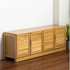 Bamboo Bench Seat Shoe Rack Shoe Bench Storage Bench 99cm Deals499