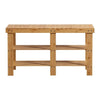 Bamboo Shoe Rack Stand Bench 3 Tier Cabinet Shoes Storage Shelf Organiser 81cm Deals499