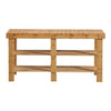 Bamboo Shoe Rack Stand Bench 3 Tier Cabinet Shoes Storage Shelf Organiser 88cm Deals499