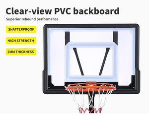 Basketball Hoop Stand Kid Rim Ring System Large Backboard Net Height Adjustable Deals499