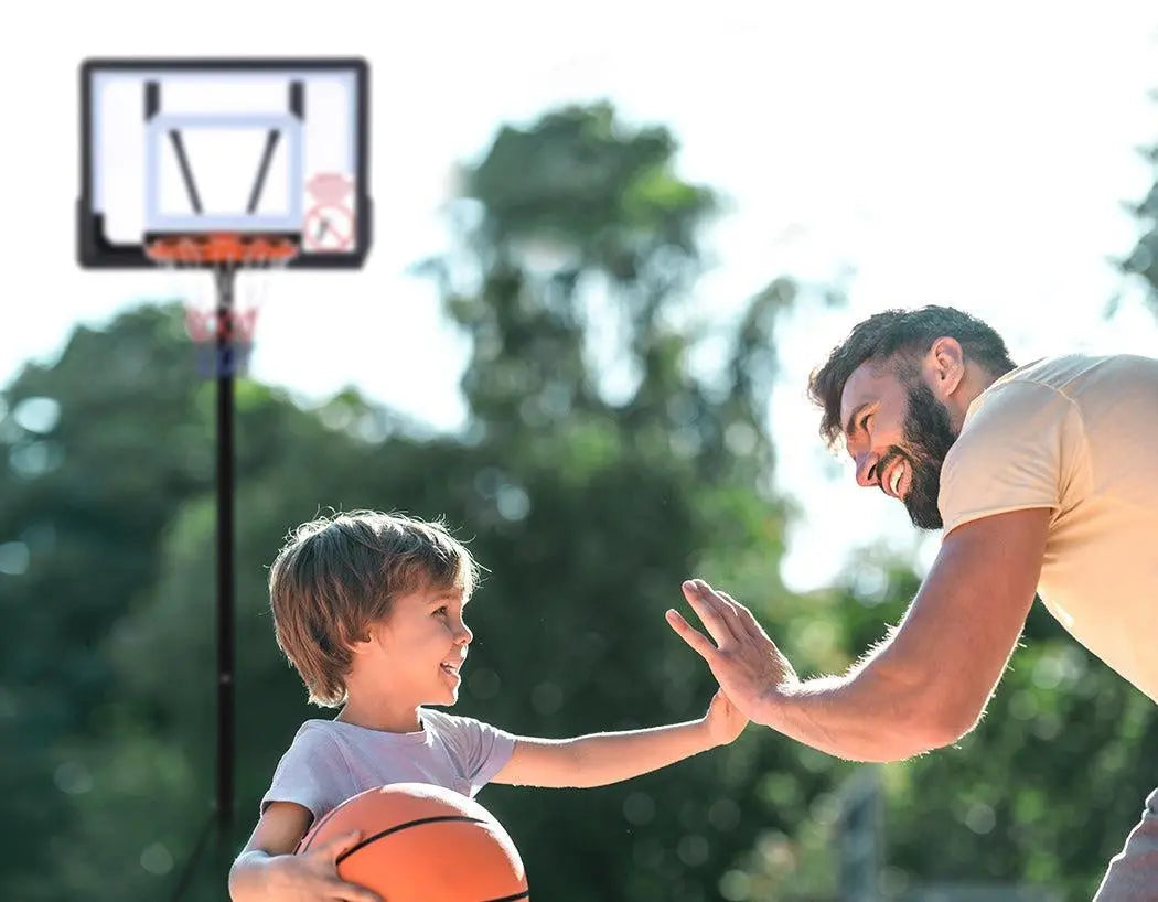 Basketball Hoop Stand Kid Rim Ring System Large Backboard Net Height Adjustable Deals499