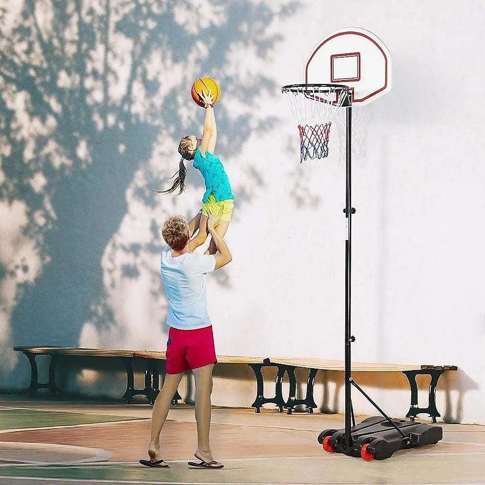Basketball Ring Hoop Height Adjustable Portable Set Deals499