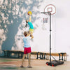 Basketball Ring Hoop Height Adjustable Portable Set Deals499