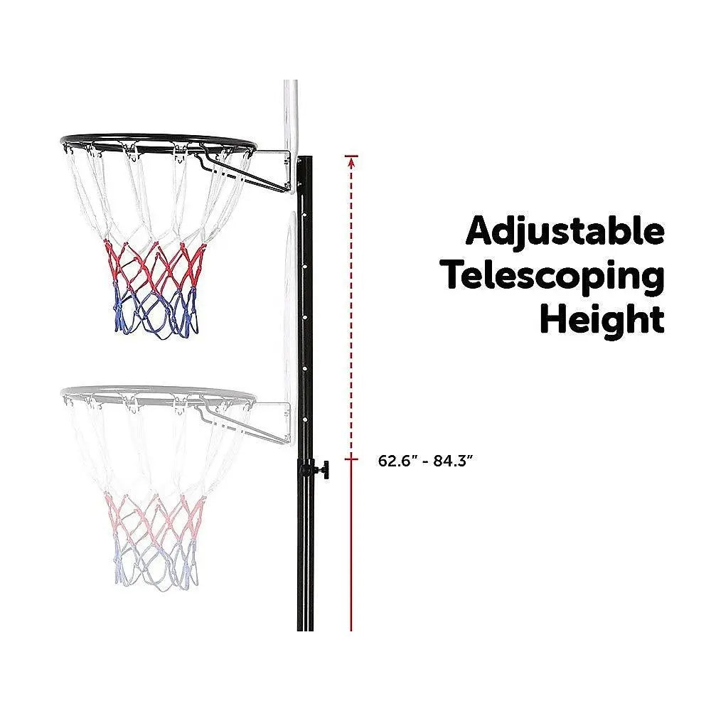 Basketball Ring Hoop Height Adjustable Portable Set Deals499