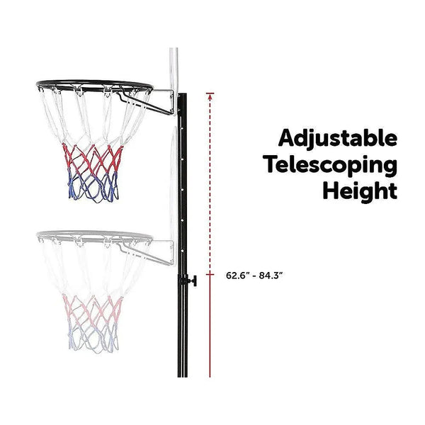 Basketball Ring Hoop Height Adjustable Portable Set Deals499