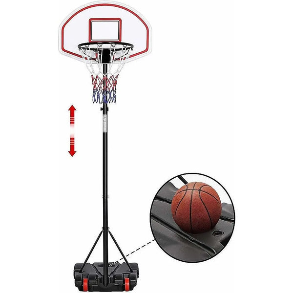 Basketball Ring Hoop Height Adjustable Portable Set Deals499