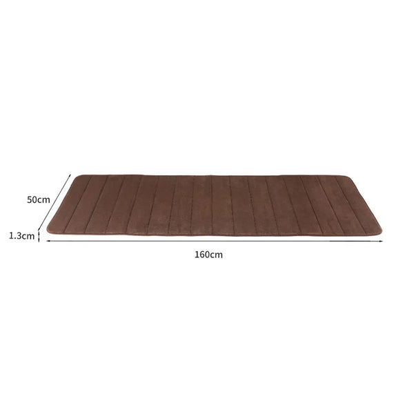 Bath Mat Anti Slip Bathroom Shower Mat Thick Soft Fast Drying 160 x 50 cm Deals499