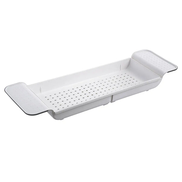 Bath Tub Caddy Toy Organizer Basket Rack Safe White Storage Kids Baby Holder Deals499