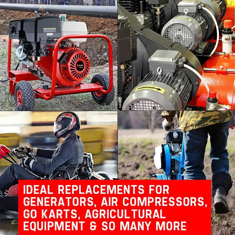 Baumr-AG 16HP Petrol Engine OHV Stationary Motor 4-Stroke Horizontal Shaft Replacement Deals499