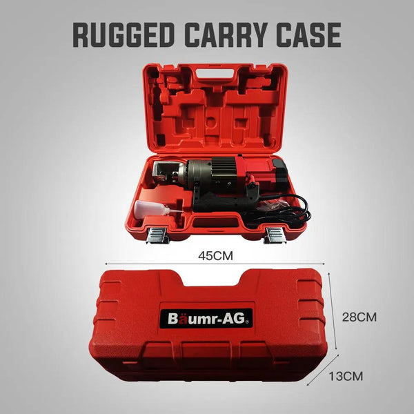 Baumr-AG 16mm Rebar Cutter Hydraulic Electric Reo Bar Portable Machine Re 850W Deals499