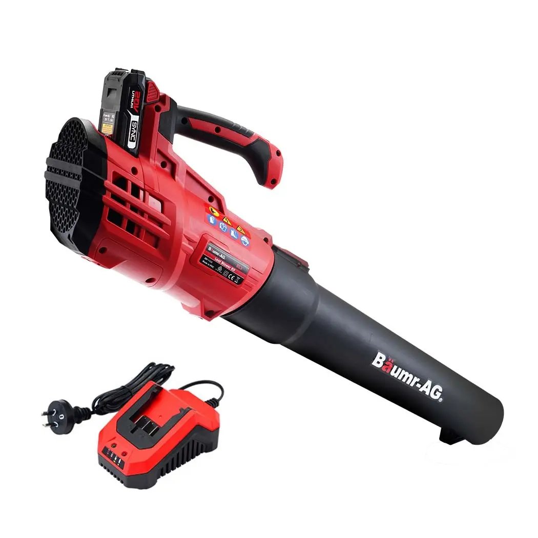 Baumr-AG 20V Lithium Cordless Leaf Blower Electric Hand-held Garden Tool Deals499