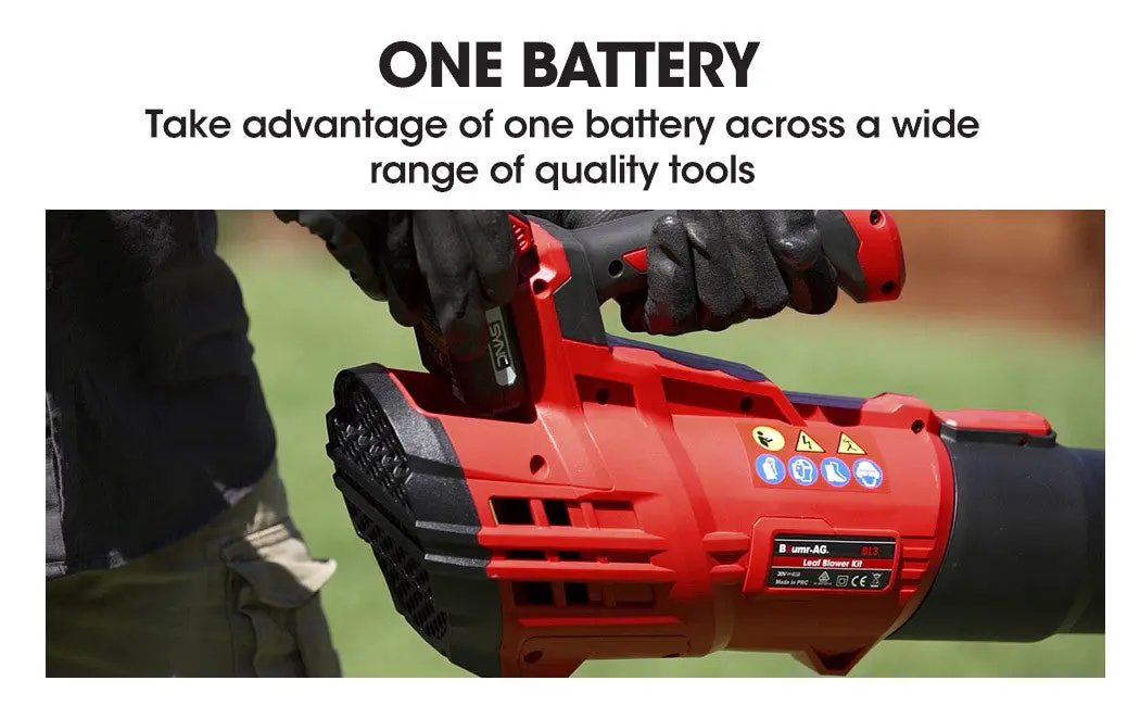 Baumr-AG 20V Lithium Cordless Leaf Blower Electric Hand-held Garden Tool Deals499