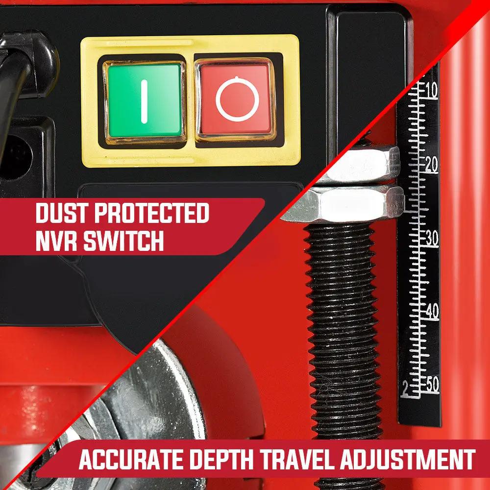 Baumr-AG 420W Drill Press Pedestal Benchtop Stand Pillar Variable Speed Deals499