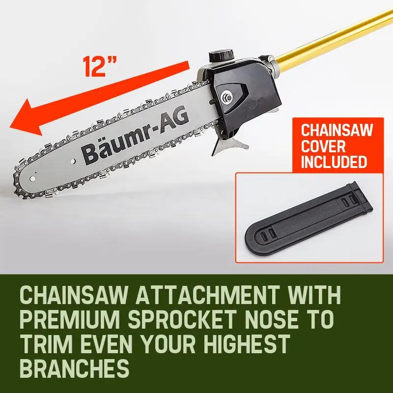 Baumr-AG 65CC Petrol Pole Chainsaw Chain Saw Pruner Pro Arbor Tree Tool Cutter Deals499