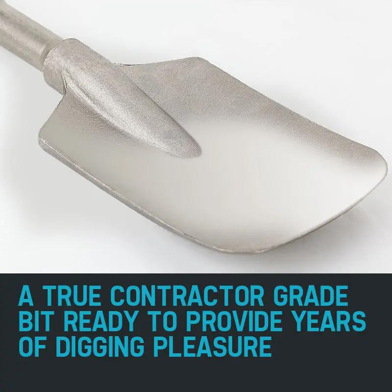 Baumr-AG JackHammer Clay Spade Chisel Extra Wide Square-Tipped Jack Hammer Deals499