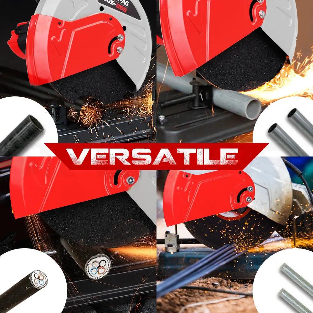 Baumr-AG Metal Cut-Off Saw 14 Drop Chop Circular Cutting Machine Electric Deals499