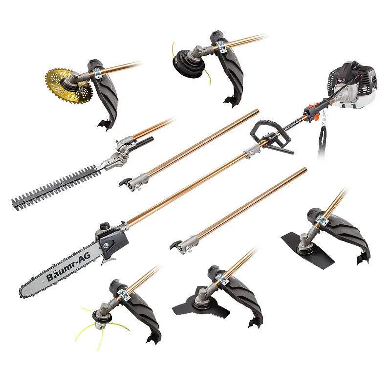Baumr-AG Pole Chainsaw Brush Cutter Whipper Snipper Hedge Trimmer Saw Multi Tool Deals499